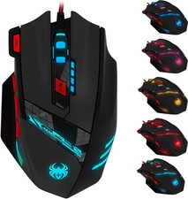 T90 Professional 9200 DPI High Precision USB Wired Gaming Mouse,8 Buttons,