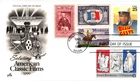 ACTOR GARY COOPER BEAU GESTE CLASSIC FILM  1990 ARTCRAFT CACHET FDC FRENCH COMBO