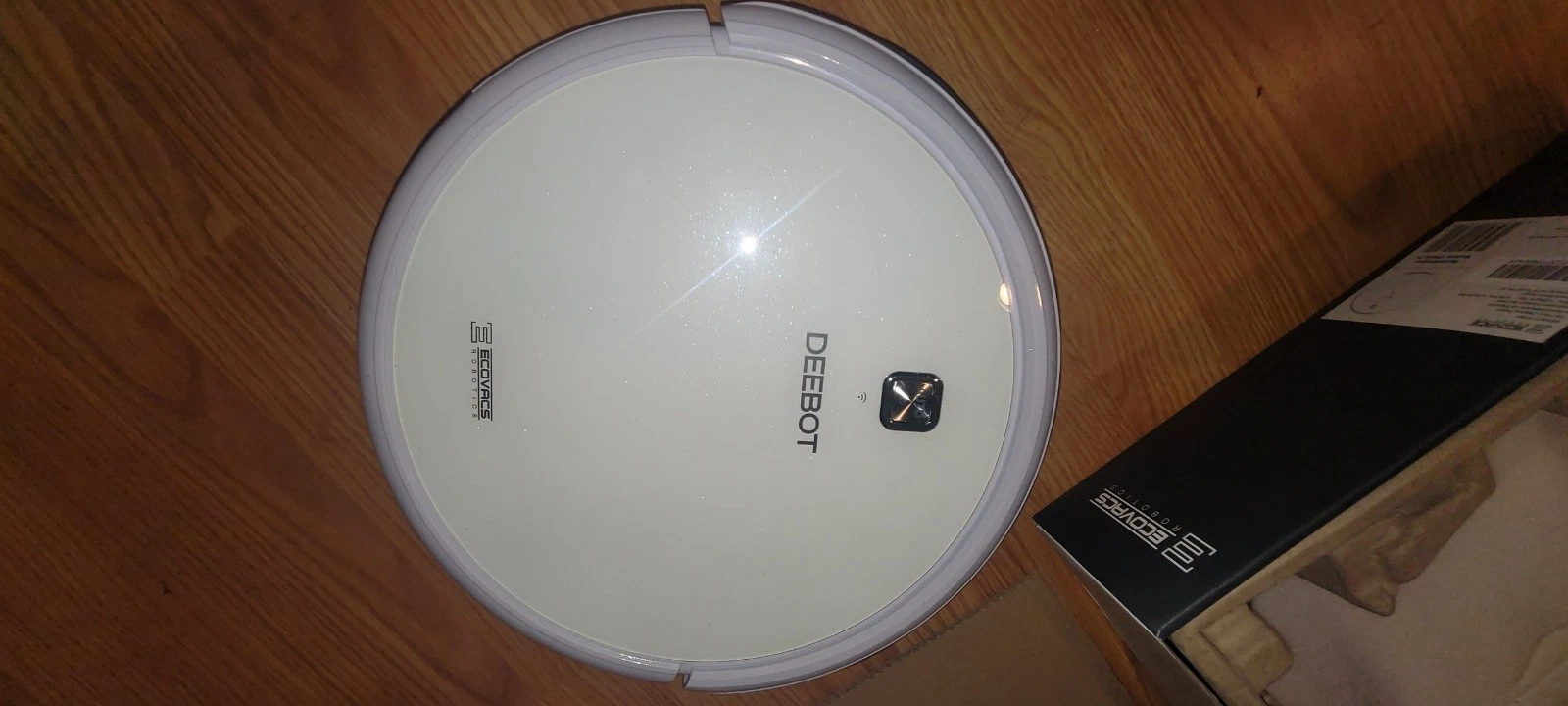Ecovacs N79W White Robotic Vacuum Cleaner Great Condition