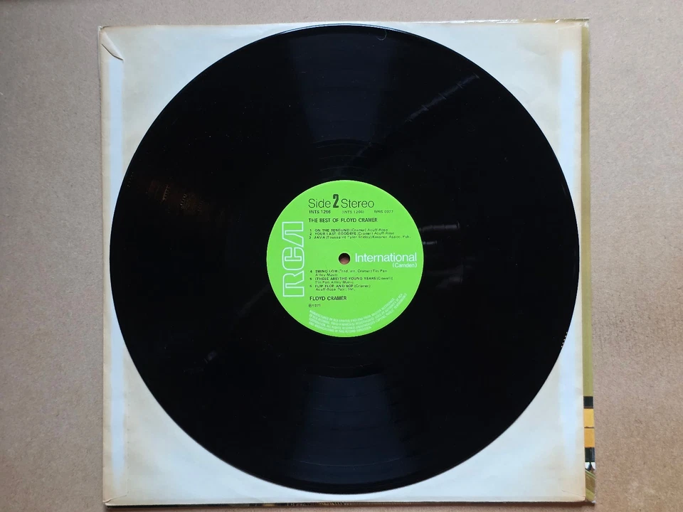 Floyd Cramer ‎– The Best Of Floyd Cramer LP Near Mint condition - Image 2 of 4