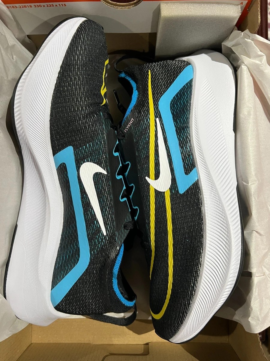 Size 10.5 - Nike Zoom Fly 4 Black Chlorine Blue for sale online | eBay