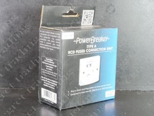 PowerBreaker RCD Fused Connection Unit 13A Type A 30mA Passive White