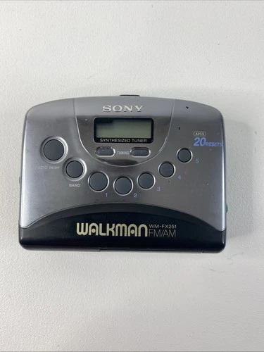 Vintage Sony Walkman WM-FX 251 - Only Radio Works Cassette Doesn’t Work