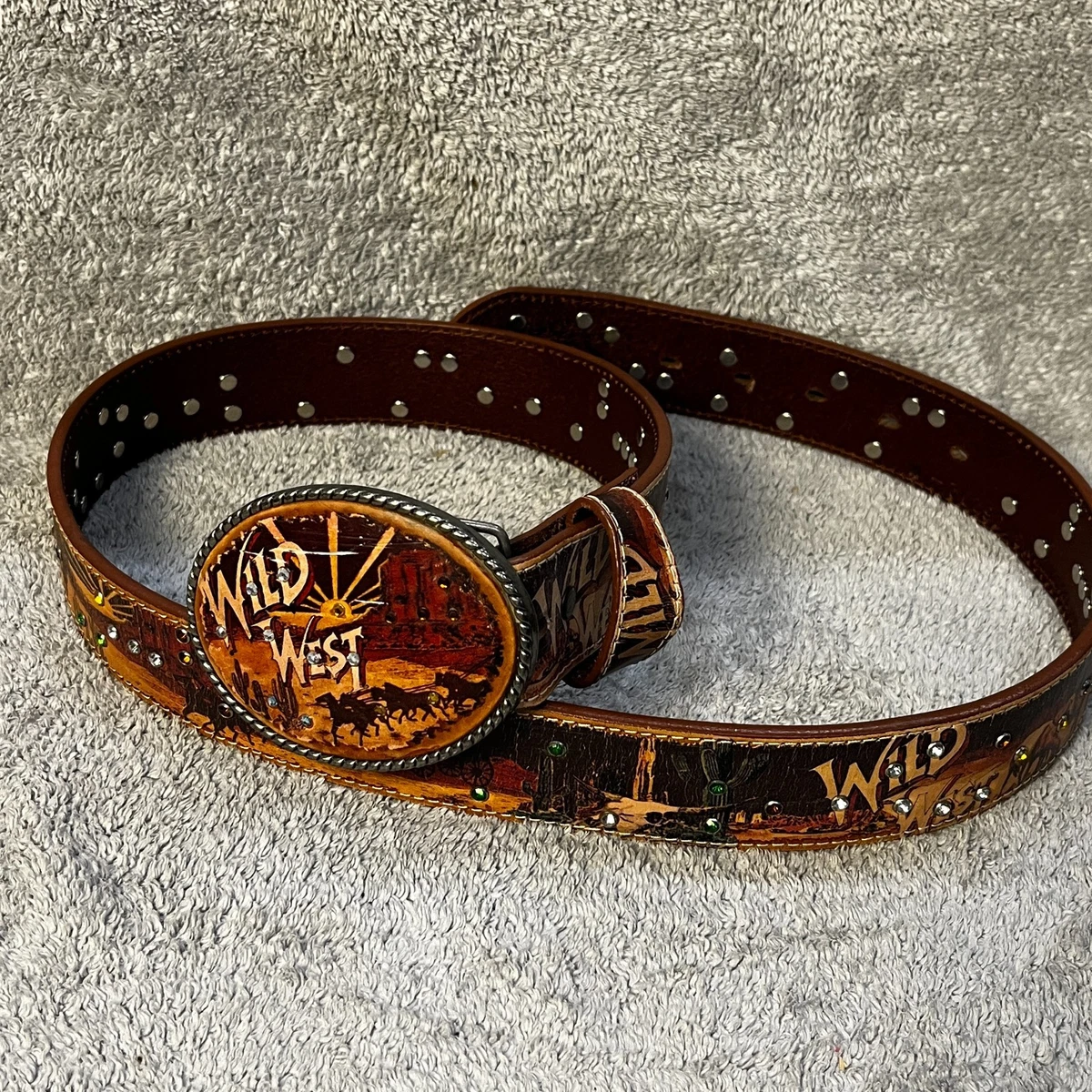 Nocona Leather Animal Print Belts for Women for sale | eBay