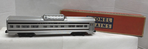 LIONEL 2552 CANADIENSE PACIFIC SKYLINE 500 ILUMINADO VISTA DOMO COCHE Y CAJA PROBADA | Zustand: Used