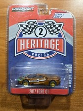 Greenlight 2017 Ford GT Gold 4 Heritage Racing Series 2  -1966 GT40 MKII Tribute