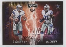 2017 Playoff Thunder and Lightning 2nd Down /49 Dak Prescott Ezekiel Elliott uk2