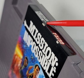 Mission Impossible NES Vintage Nintendo Tested & Working Cartridge Only 3-Screw