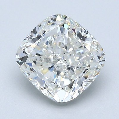 Cushion Cut 1.50 Carat Cert. AGI Natural Mined Diamond Loose H color VS1 clarity