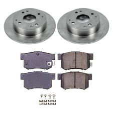 For Honda Accord 1998-2002 Callahan Brake Parts K018762 Plain Rear Brake Kit For Honda Accord 1998-2002 Callahan Brake Parts K018762 Plain Rear Brake Kit