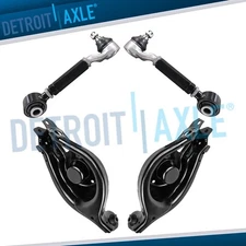 Rear Upper Lower Control Arms Assembly Kit for 2009-2013 Honda Pilot Acura MDX