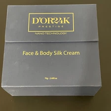 D'Or24K Prestige Nano Technology Face & Body Silk Cream ~ 2.46 Fl Oz NEW in Box