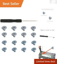 16-Piece M2 SSD Screws Set with Screwdriver - Perfect for NVMe Installations