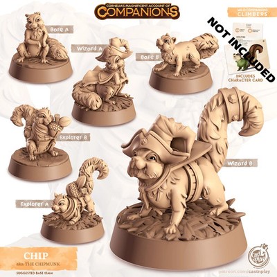 The Chipmunk Companion Miniatur