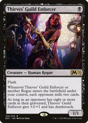 Thieves' Guild Enforcer (NM, ENG)