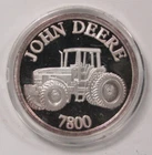 1oz .999 Fine Silver John Deere 7800 Round