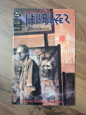 Hellblazer #3 - DC 1988 - Vertigo - Dave McKean Cover - We Combine Shipping!