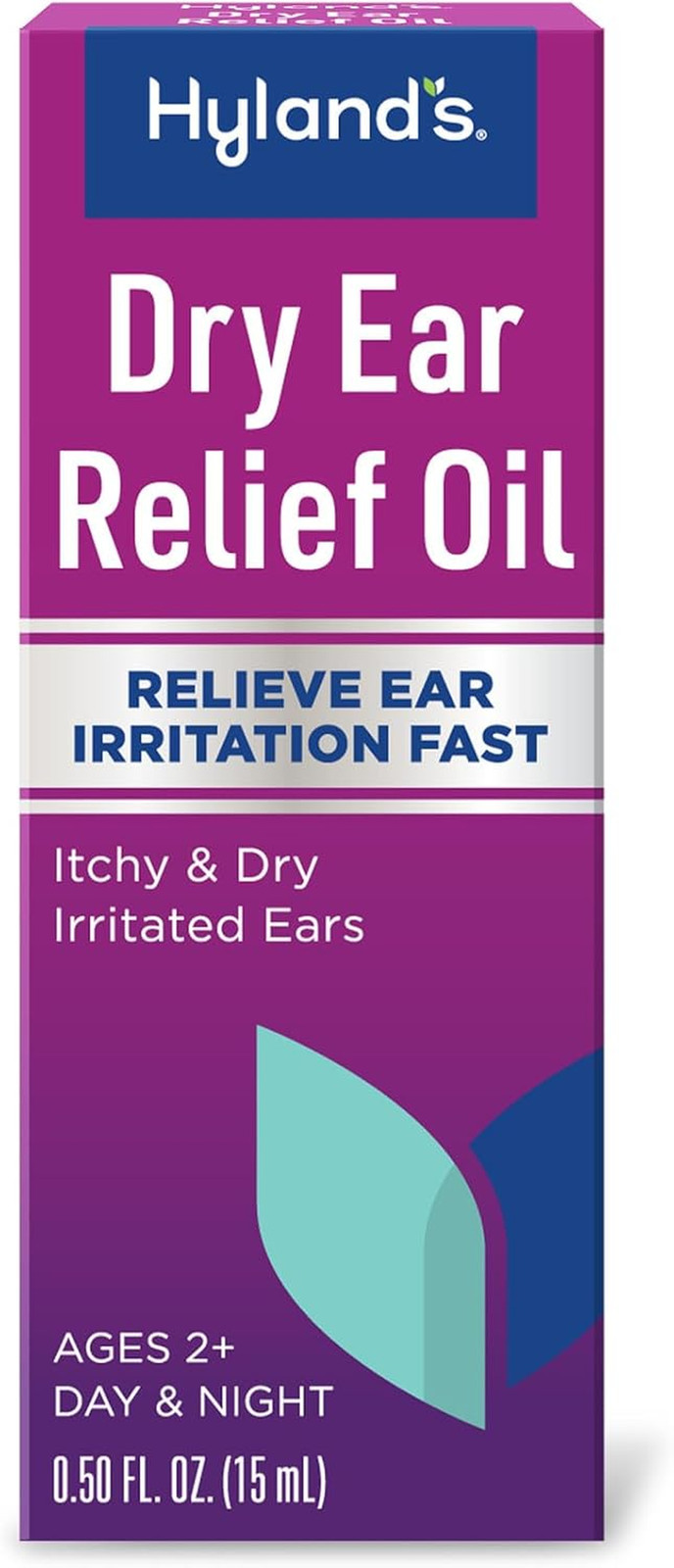 Hyland'S Dry Ear Relief Oil, Relieve Ear Irritation Fast, for Itchy and Dry Irri