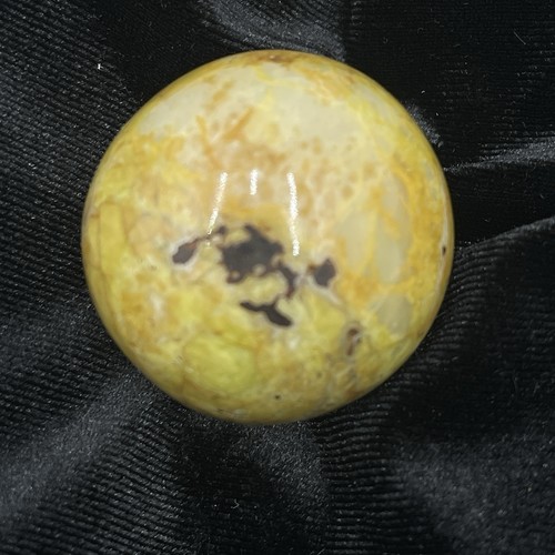 Crazy Lace Agate Hand Carved Crystal Ball/Sphere - Picture 4 of 6