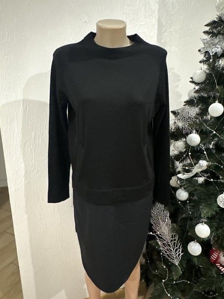 Women COS Dress Navy Wool 34 #6PZR