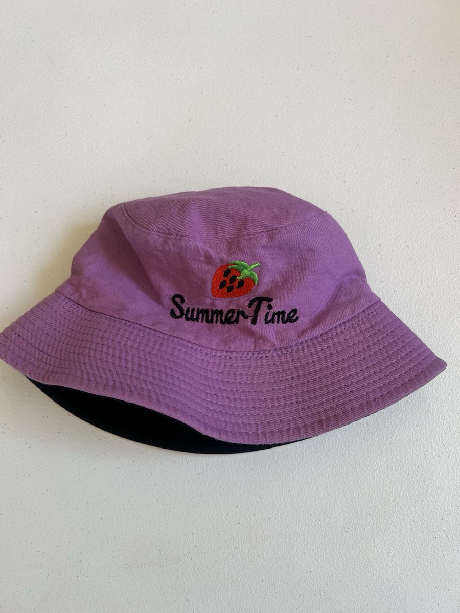 Reversible Bucket Hat Y2k 90