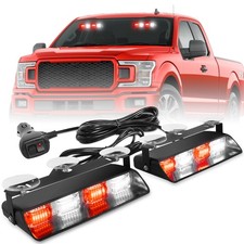 Dash Strobe Lights Red White 2 Pack 48led Emergency Dash Strobe Lights Red White 2 Pack 48led Emergency