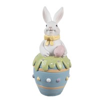 Clayre & Eef 6PR5172 💖 Hasen-Harmonie: Entdecke Unsere Harmonischen Osterhasen-