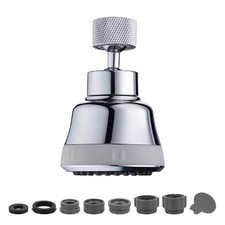 Faucet Aerator Faucet Sprayer Attachment, Kitchen Faucet Head with 4 Spray Mo...