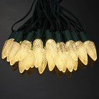DELight 100PCS C9 LED Christmas Light Bulbs Replacement Warm White UL Listed — photo 2