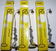 Märklin H0 3x 7048 ++ Bogenlampe ++ gebraucht in OVP ++ #D1_486