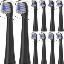 10 PCS Replacement Toothbrush Heads Compatible with Colgate Hum Toothbrush