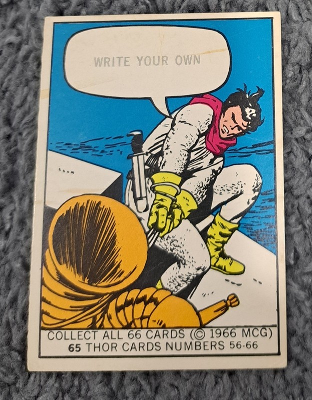 1966 Donruss Marvel Super Heroes Card #65