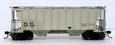 Atlas HO 20007120 - Portec 3000 Covered Hopper "Midwest Railcar" 330242 MCEX