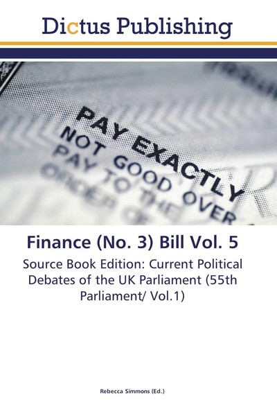 Rebecca Simmons | Finance (No. 3) Bill Vol. 5 | Taschenbuch | Englisch (2013)-image