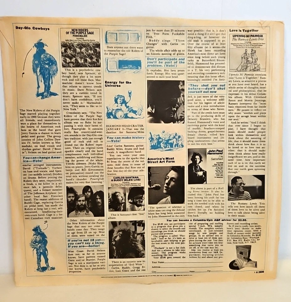 West, Bruce & Laing – Why Dontcha - 1972 Columbia KC 31929 Blues Rock Vinyl LP Foto 4 de 4