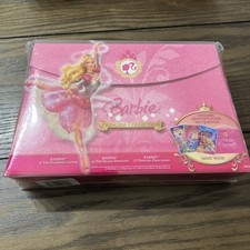 NEW HTF Barbie Princess Collection DVD Pink Purse W/ 3 MOVIES SEALED FREE SHIP