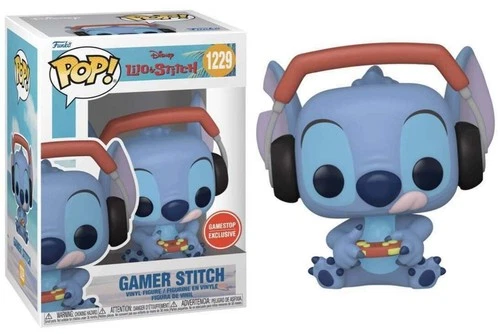 Funko POP! Disney: Lilo & Stitch - Gamer Stitch (GameStop) #1229