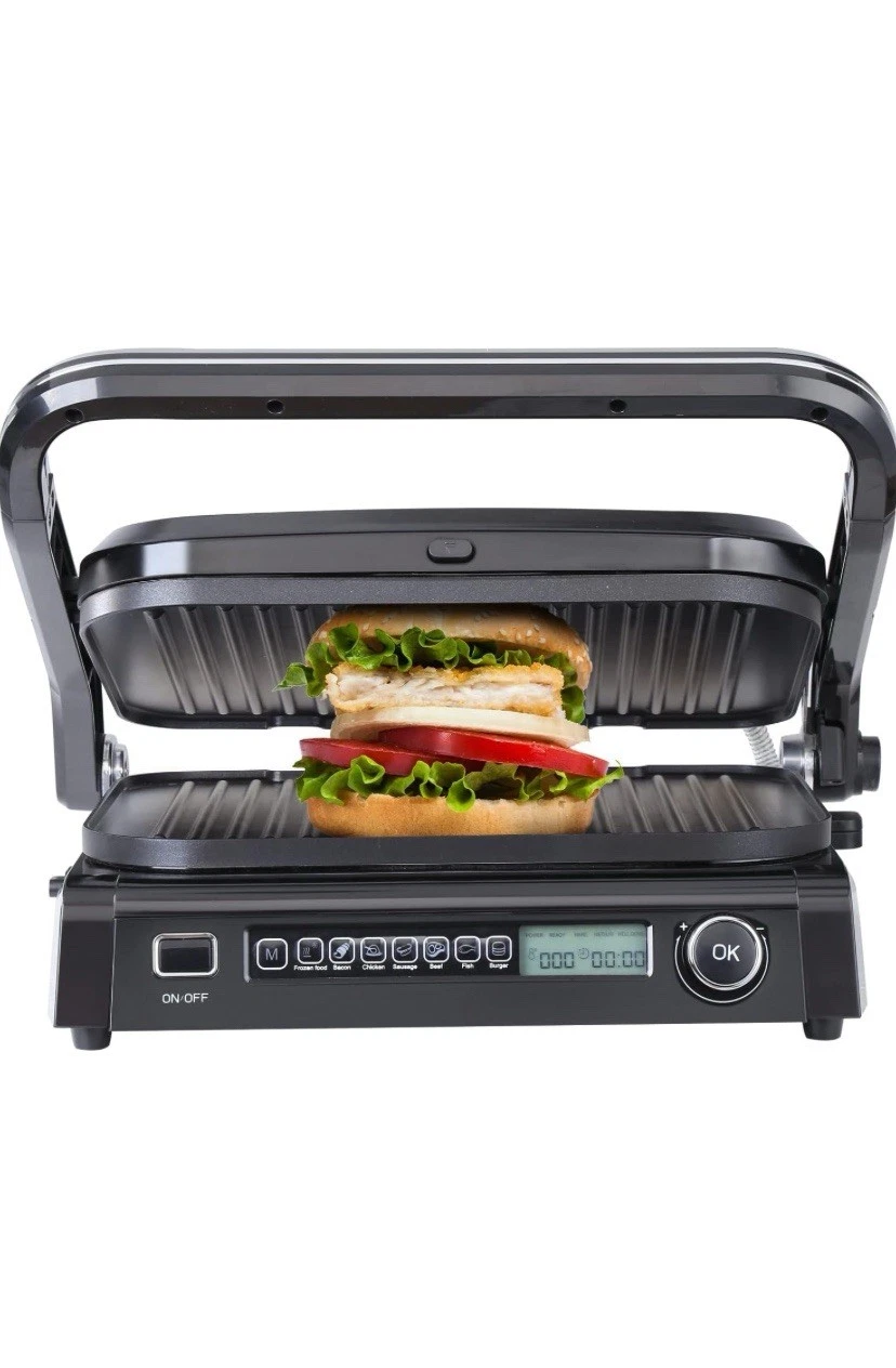 Gevi 7 in 1 Electric Contact Grill,1800W Indoor Press Griddle,Stainless Steel
Opens in a new window