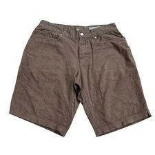Woolly Longhaul Shorts Mens Size 30 (Actual 29) Brown Merino Wool Blend Outdoor