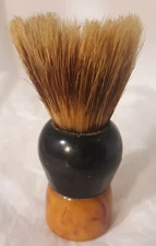 VTG CATALIN BAKELITE BUTTERSCOTCH FULLER SHAVING Cream BRUSH VANITY Retro MCM