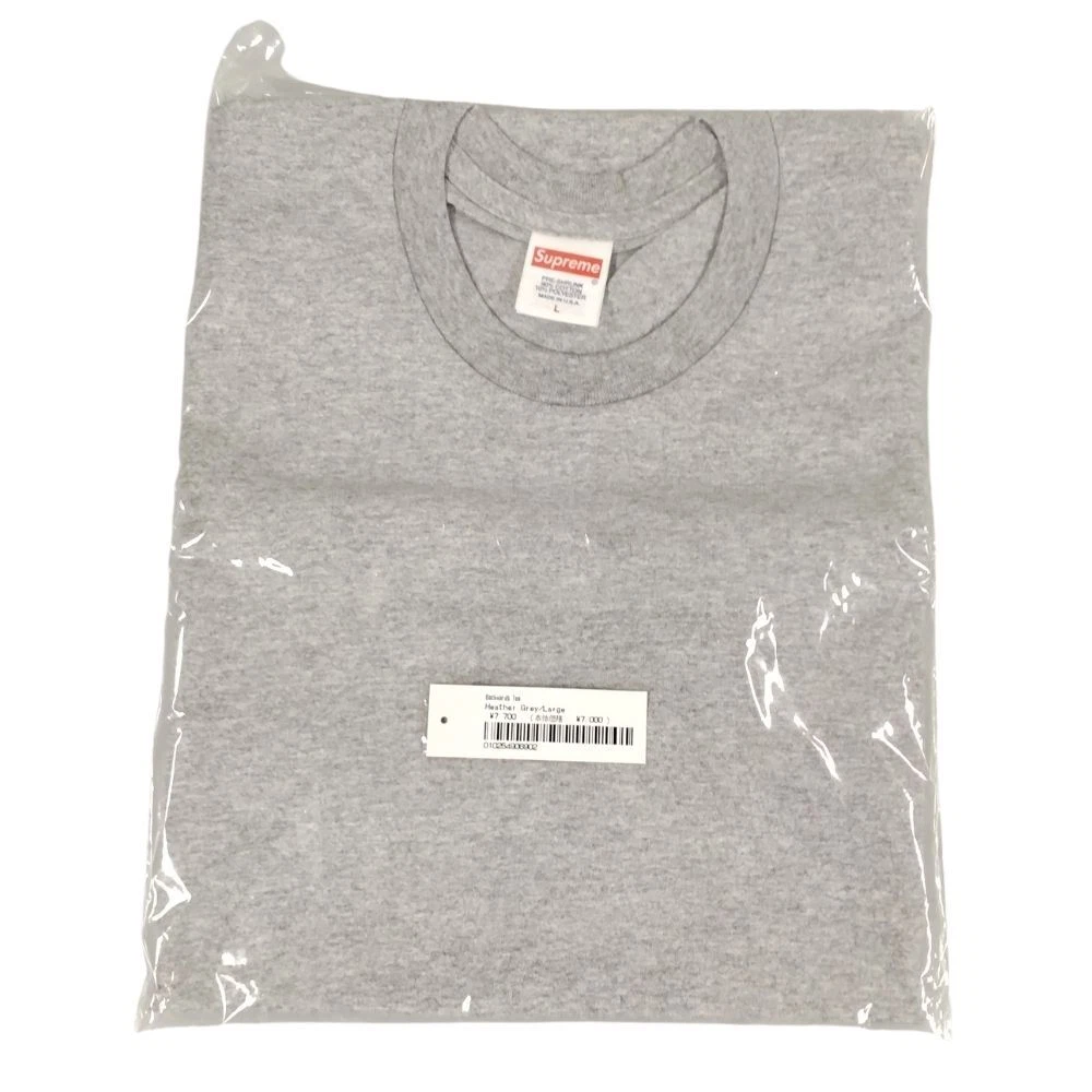 T shirt SUPREME 24SS Backwards Logo Arrière Authentique / 35894