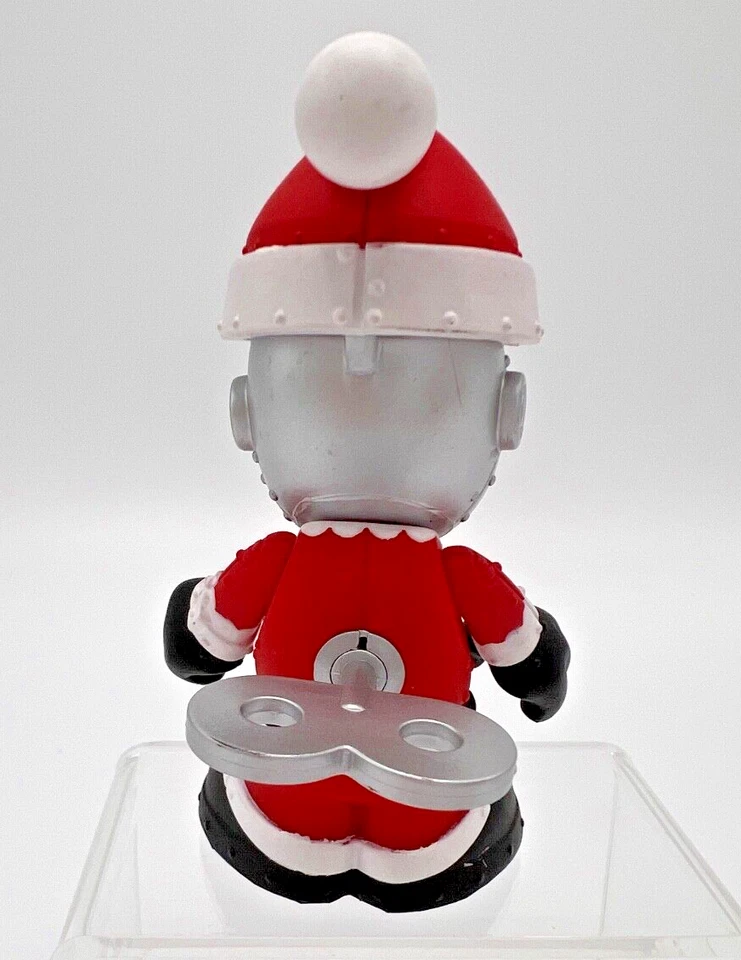 Kidrobot KidHoHoHo Bot 3 inch Mascots Vinyl Robot Figure, Christmas Santa Claus - Image 4 of 4
