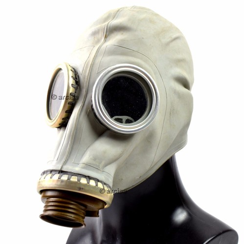 Soviet Era Full face mask Military, Gas mask GP-5. Only mask Size Small - Picture 4 of 5