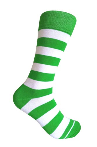 Calcetines altos para media pantorrilla y rodilla verdes irlandeses del día de San Patricio de varios patrones - Imagen 20 de 40