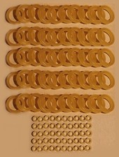 100 Piece Set Repair Rubber Bands For 8-14" Doll Repair - Two Most Popular Sizes