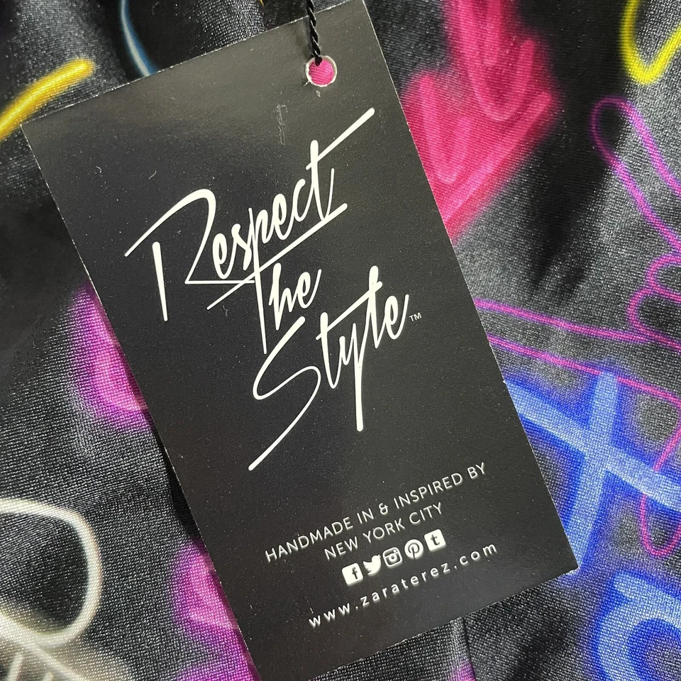 NUEVO CON ETIQUETAS Falda Patinadora Zara Terez Inspirada en Nueva York Niñas Talla Grande Colorida Foto 4 de 4