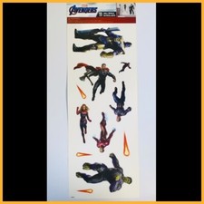 Marvel AVENGERS 11 Sticker Wall Decals CAPTAIN AMERICA Marvel IRON MAN Hulk THOR