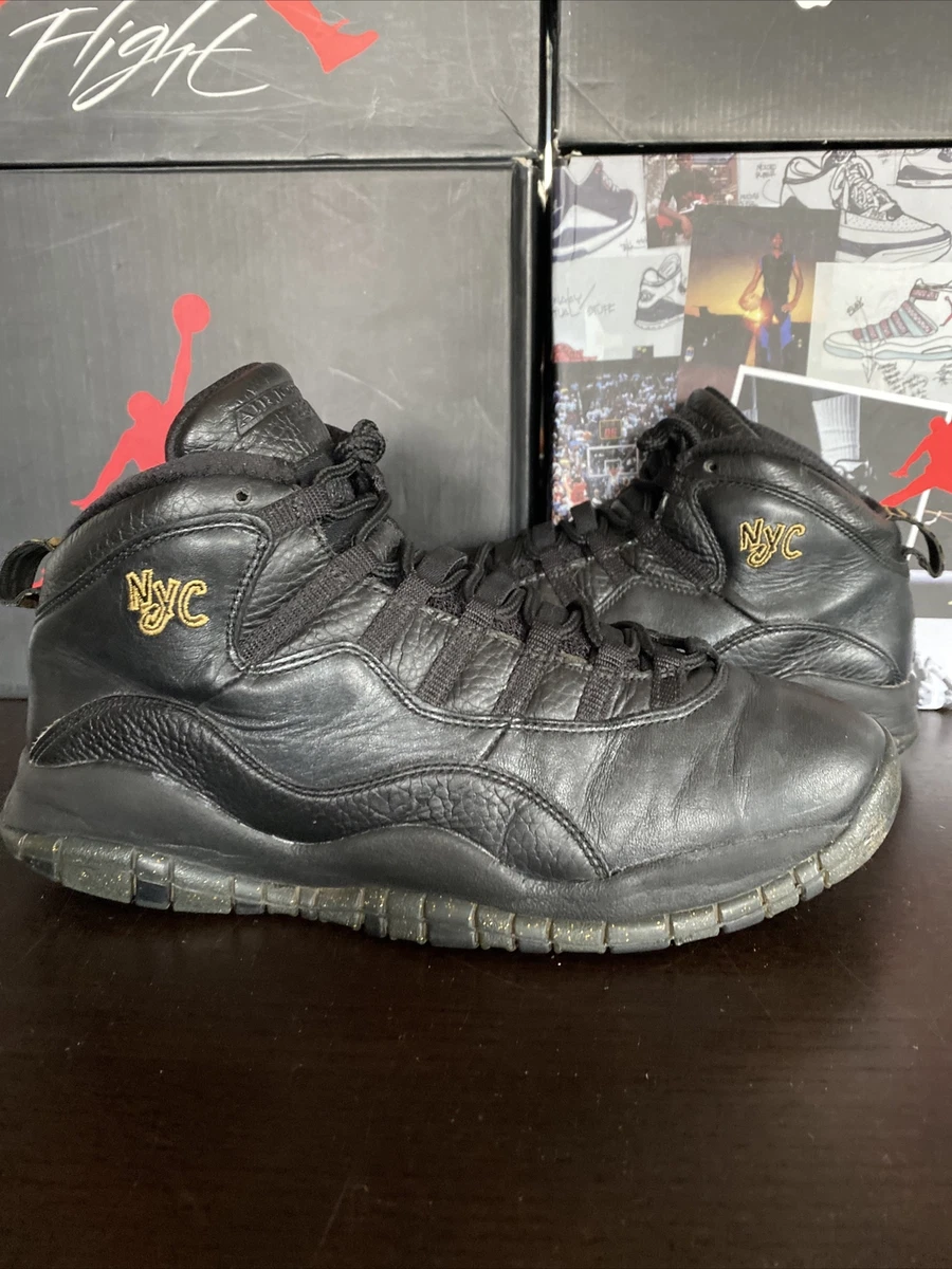 Air Jordan 10 Retro NYC New York City 2016 💯 Authentic Size 10