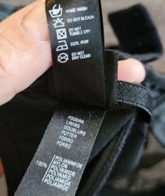 La perla black label flame mesh bra