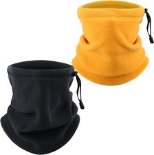 Winter Ski Fleece Neck Gaiter Warm Tube Scarf for Cold Weather Running Fishing